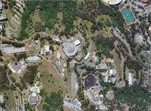 Arial view of Lawrence Berkeley National Laboratory